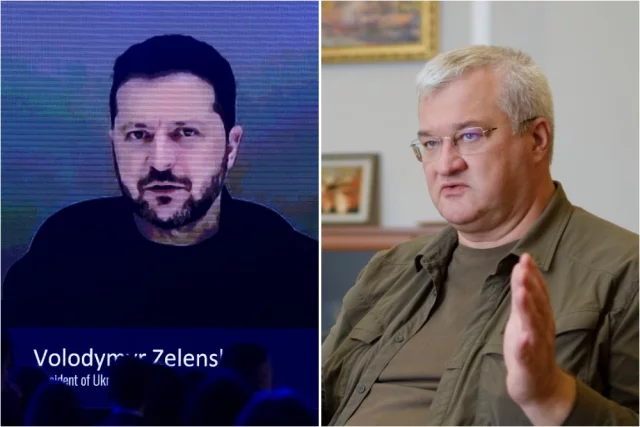 Владимир Зеленский, Андрей Сибига.