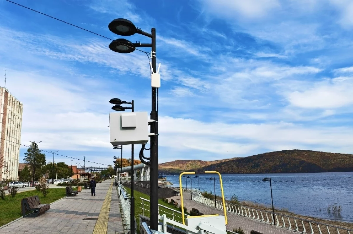 На набережной Первостроителей в Комсомольске-на-Амуре заработал Wi-Fi