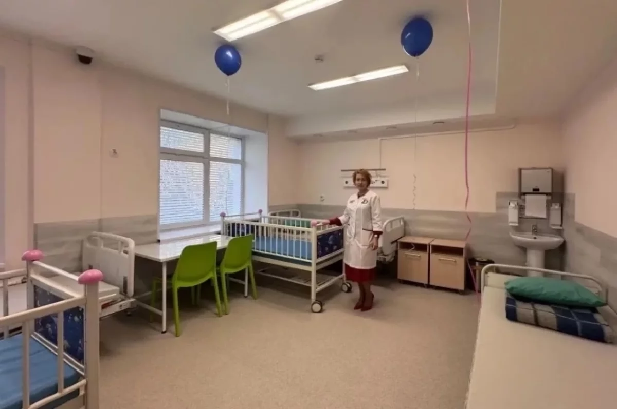 В Екатеринбурге открыли педиатрическое отделение стационара ДГКБ №11