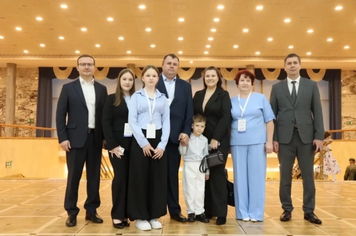 Семья Прохоровых из Нижегородской области победила в конкурсе «Семья года»
