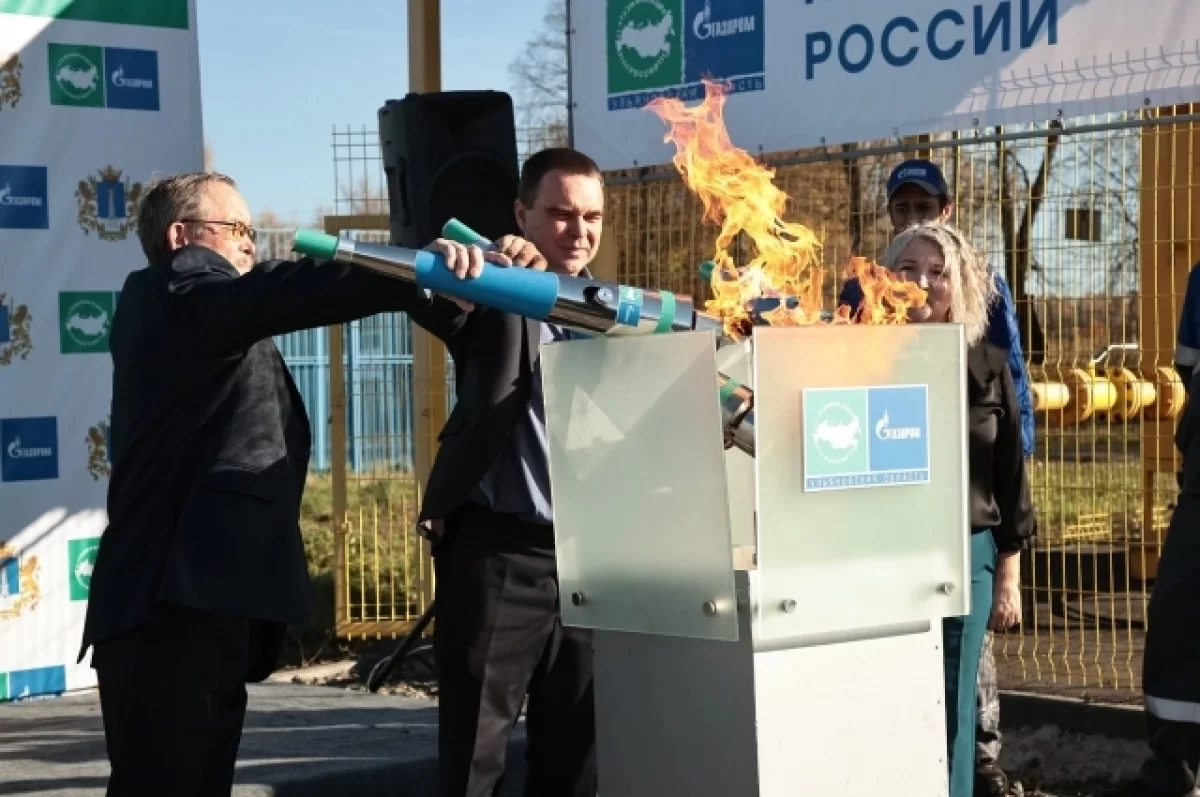 В село Сосновка Карсунского района пришёл природный газ