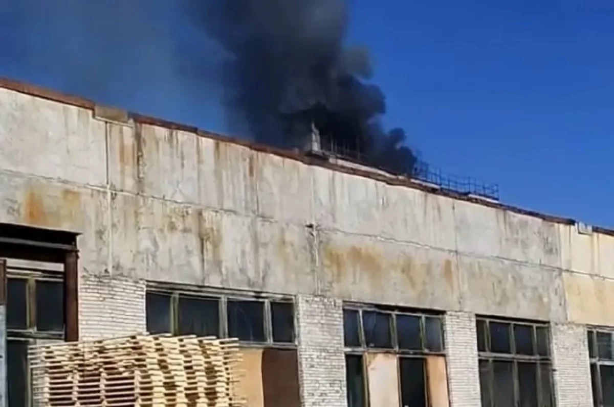 Производство на Княжпогостском заводе ДВП в Коми остановлено из‑за пожара