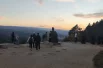 Памятник Михаилу Лермонтову можно встретить на горе Красное солнышко. Поэт задумчиво наблюдает за горой Эльбрус.