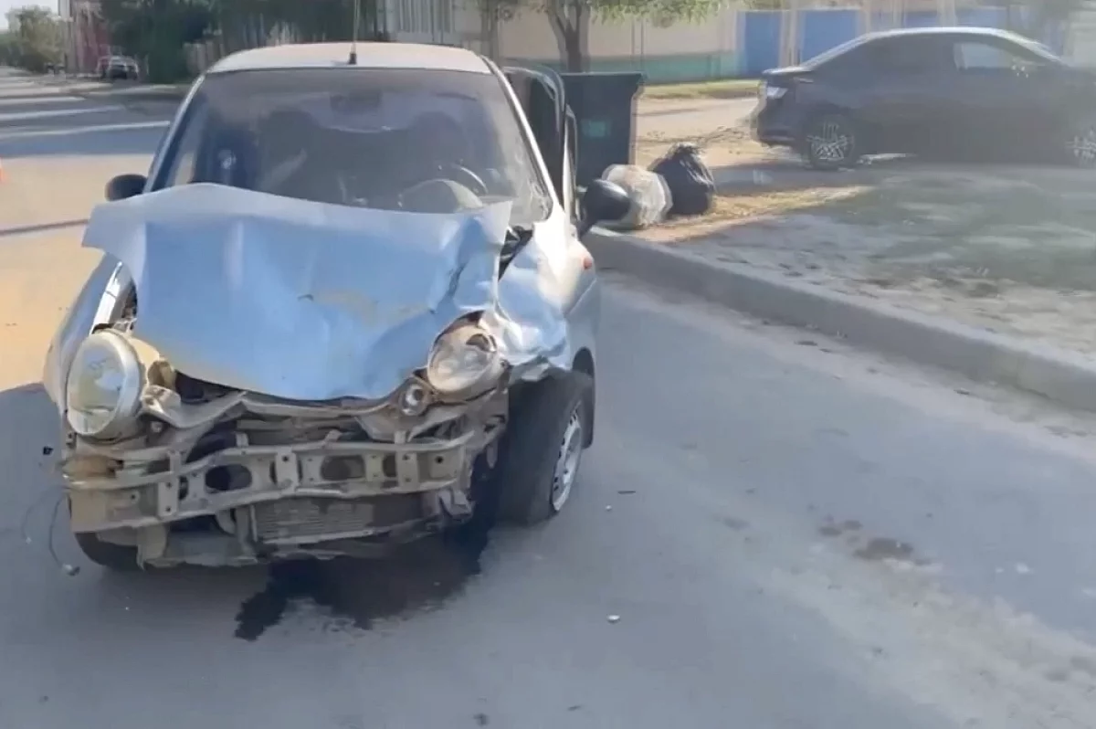 Последствия ДТП с пострадавшими детьми сняли на видео под Волгоградом