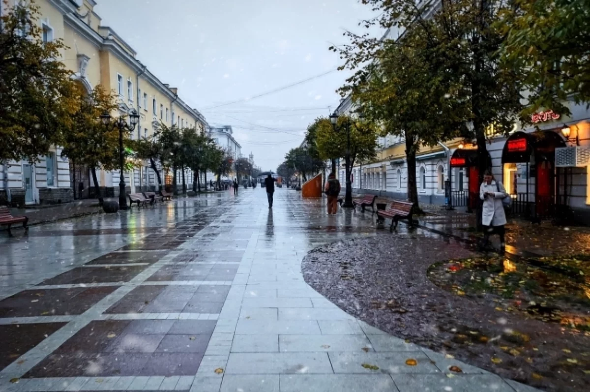 В Тверской области ожидается первый снег