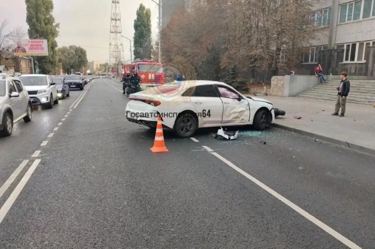 Молодой мотоциклист погиб в ДТП на Соколовой улице