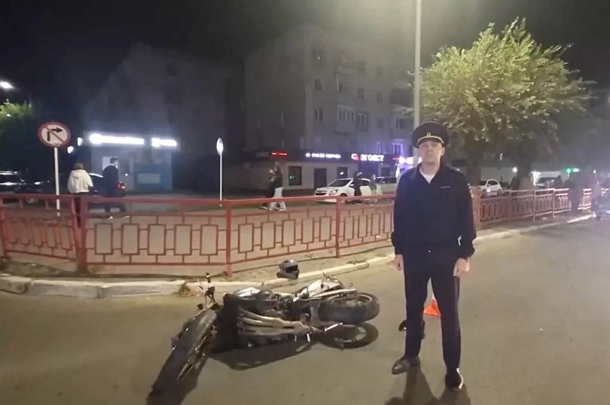 В полиции рассказали о причине смертельного ДТП с мотоциклистом в Камышине