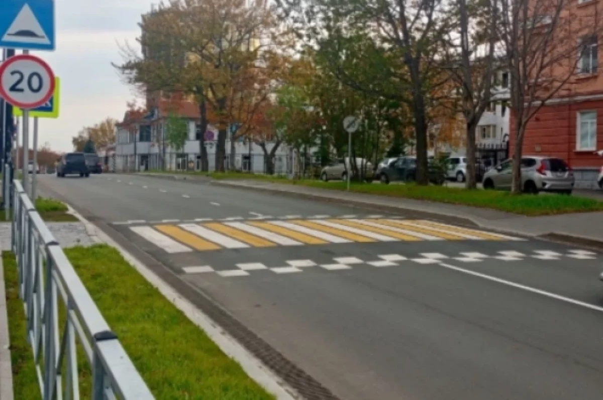 Глава Петропавловска прокомментировал нанесение разметки на дорогах