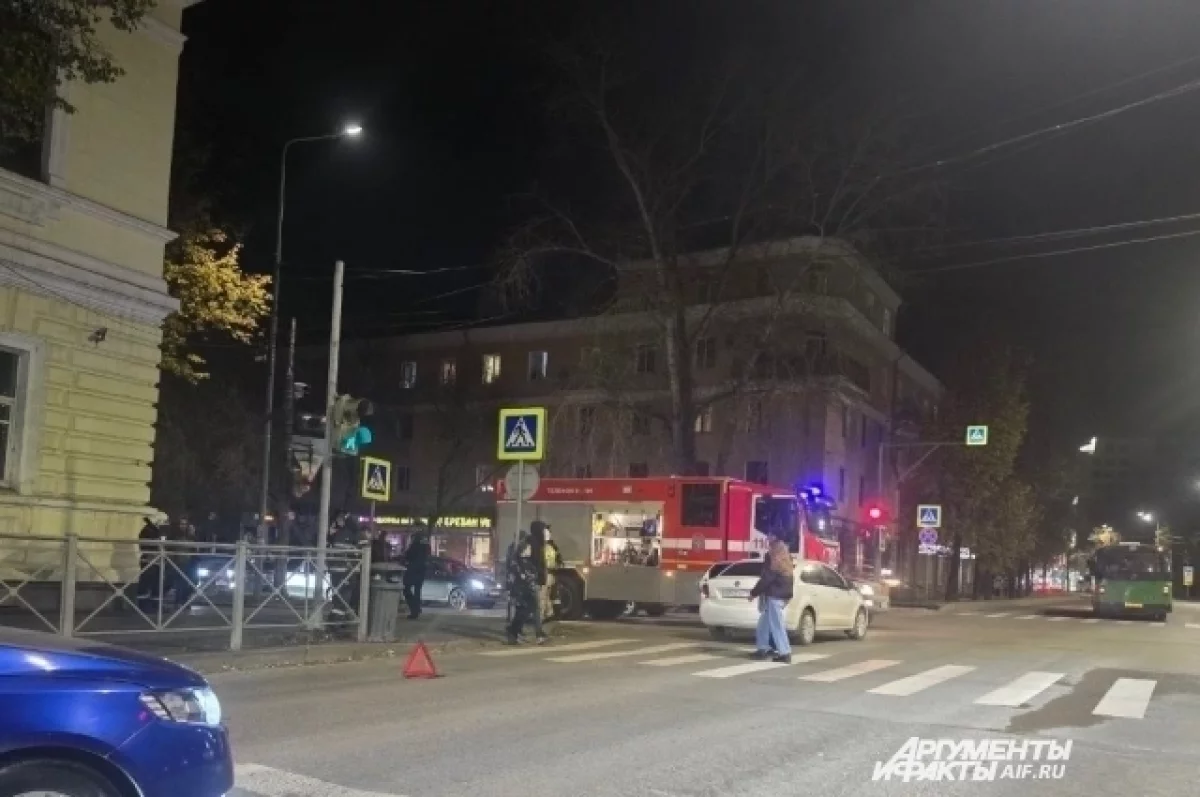 В Перми произошло ДТП с пожарным автомобилем