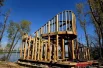 Строительство нового визит-центра близится к финалу.