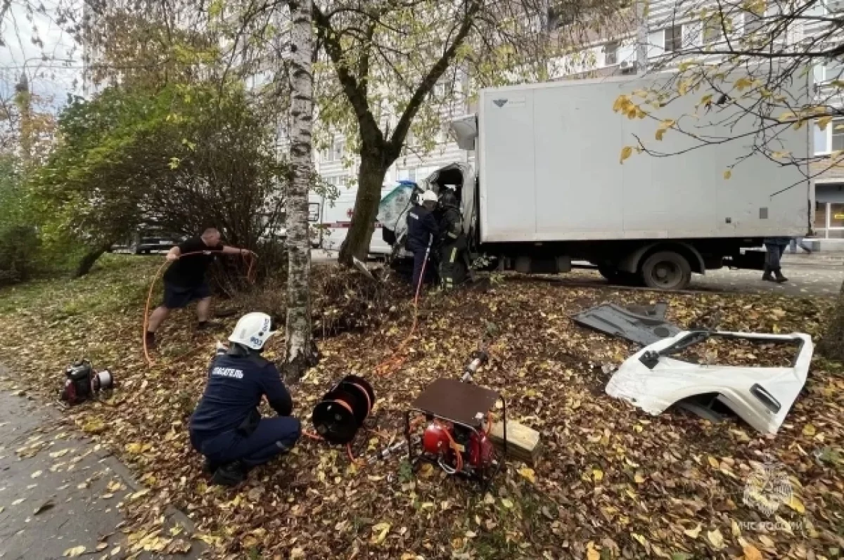 Во Владимире произошло массовое ДТП с участием 4 транспортных средств