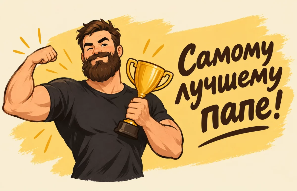 Трогательные поздравления с Днём отца 18 октября 2026
