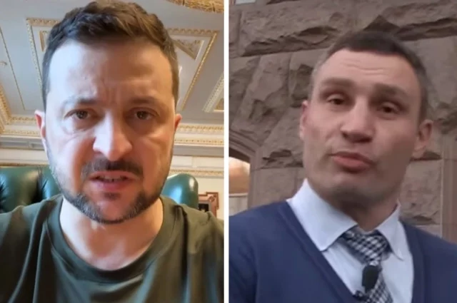 Владимир Зеленский, Виталий Кличко.