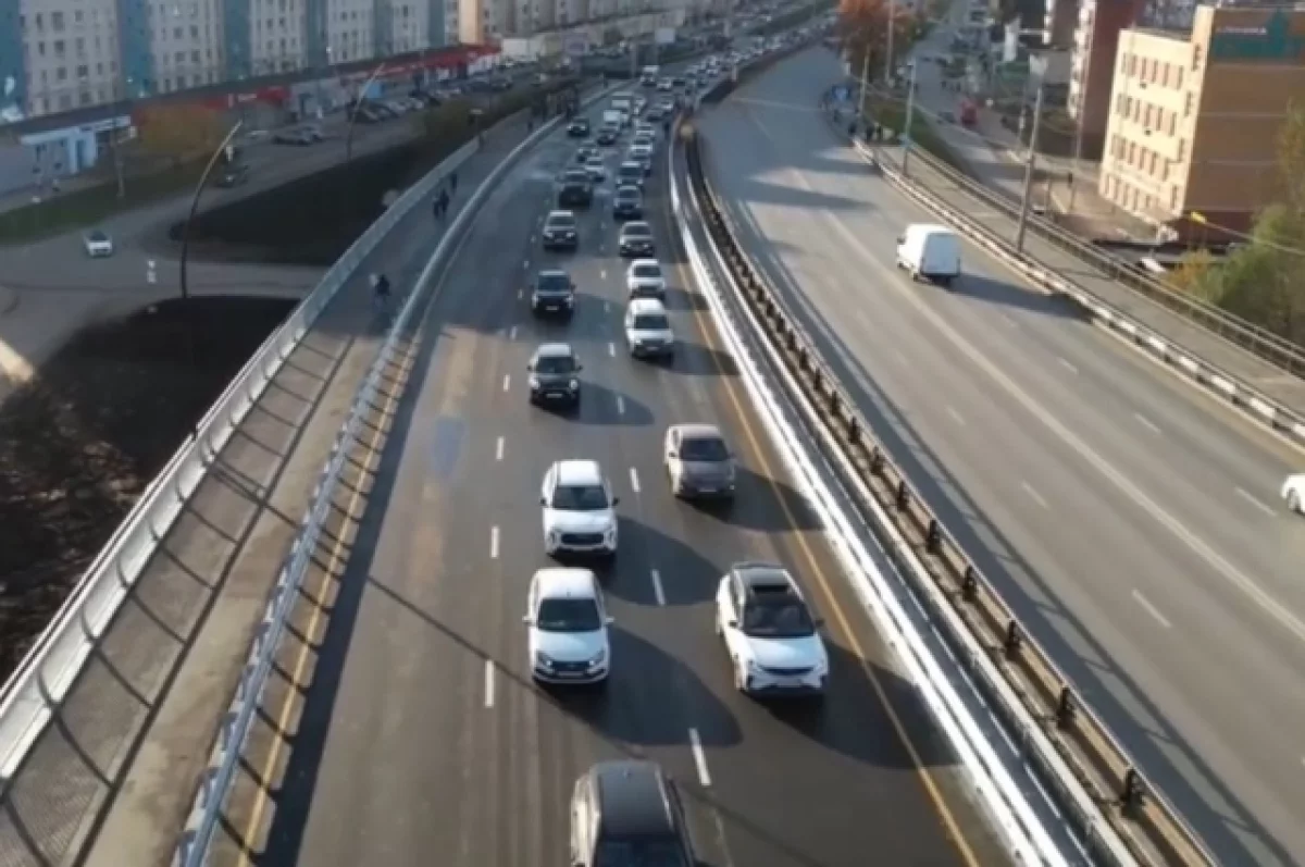 Движение по второй очереди моста через Егошиху открыли в Перми