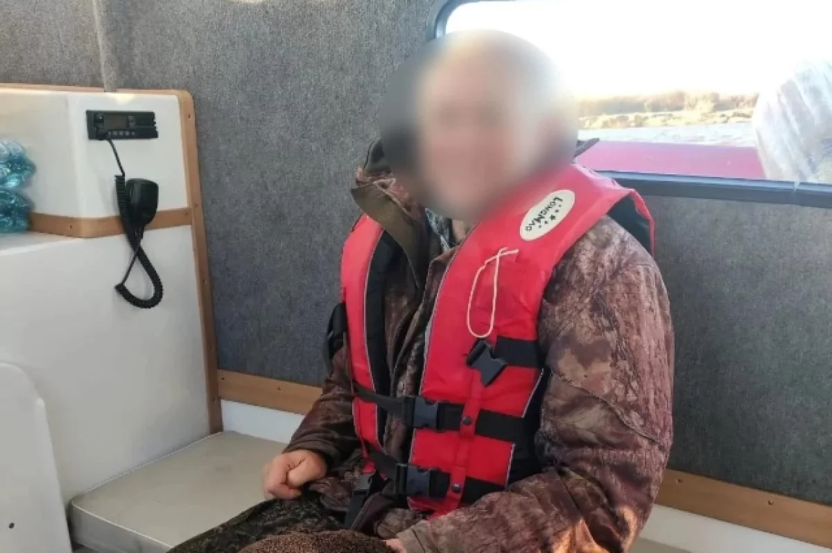 Амур не отпускал рыбака домой в Хабаровском крае