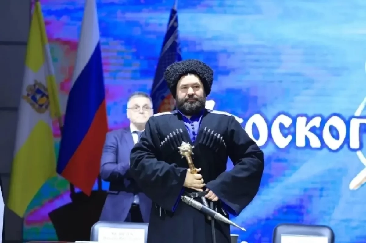 На Ставрополье атаманом Терского казачества стал Антон Трушев