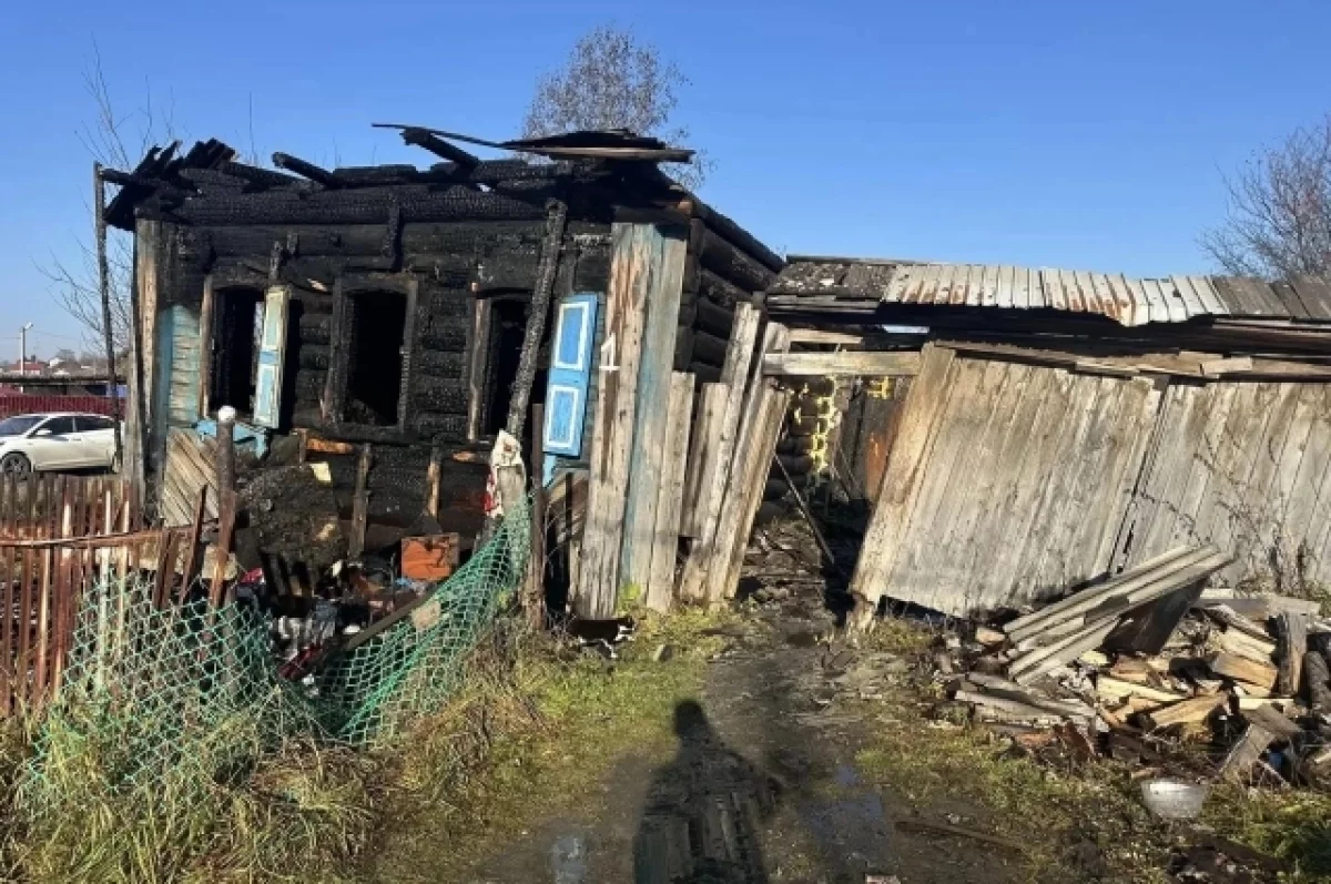 Ребенок погиб при пожаре в поселке Билимбай