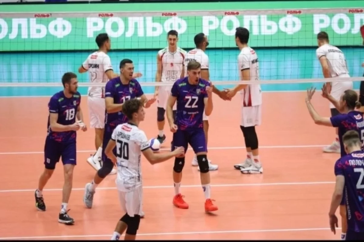 Волейболисты «Белогорья» неудачно стартовали в чемпионате страны