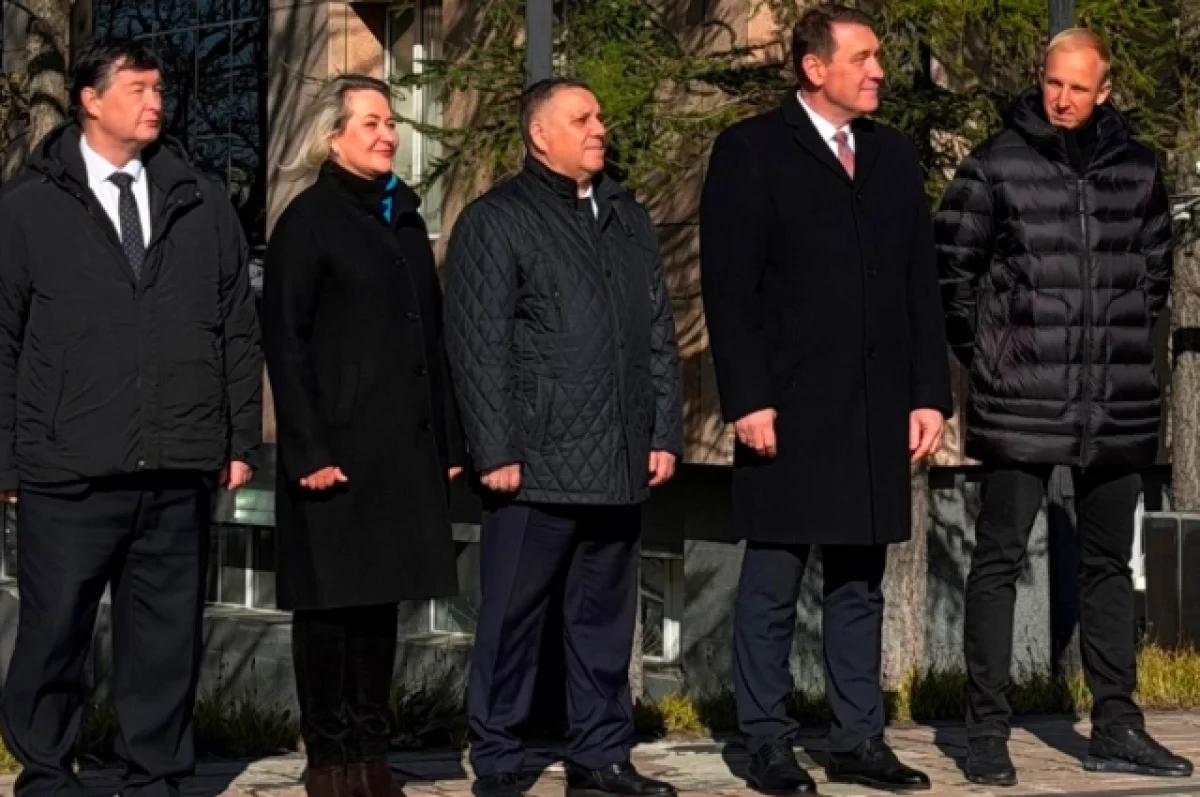 Прошла церемония посвящения в Почетные граждане Петропавловска