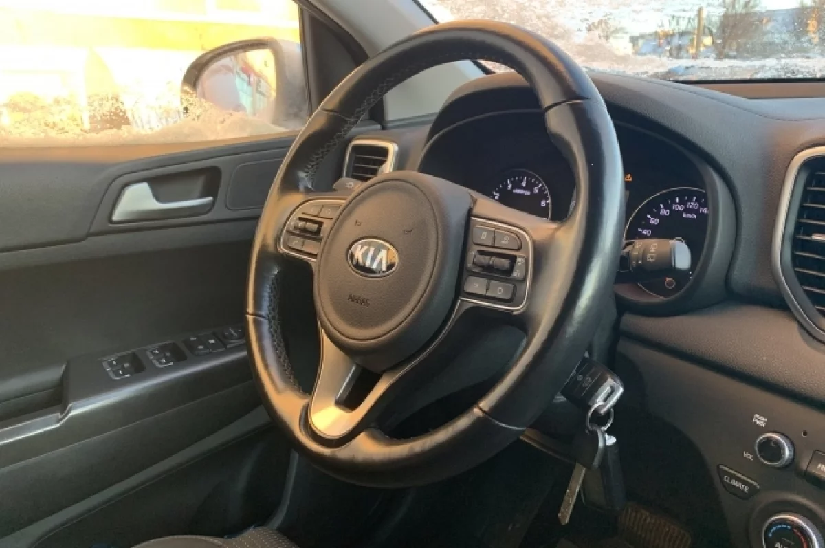 У мужчины под Тверью конфисковали Kia Optima