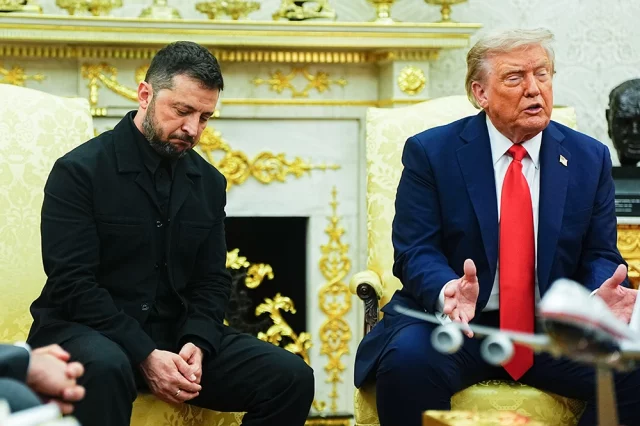 Владимир Зеленский и Дональд Трамп.