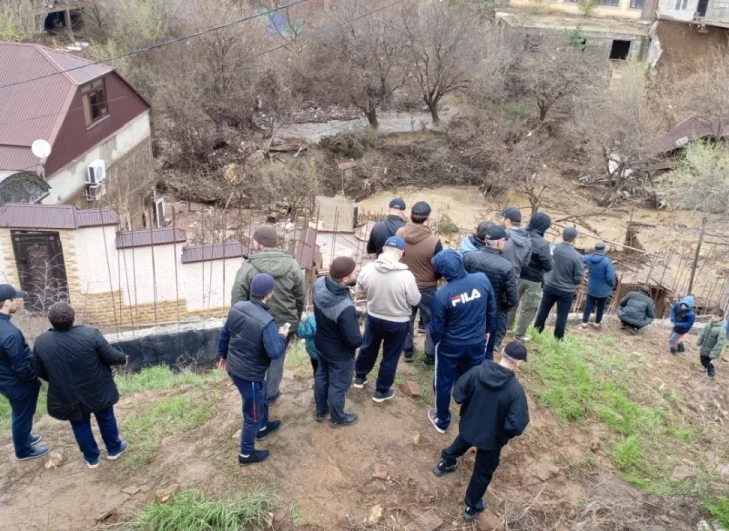 Селевые потоки полгода назад здесь превратились в полноценный речной залив.