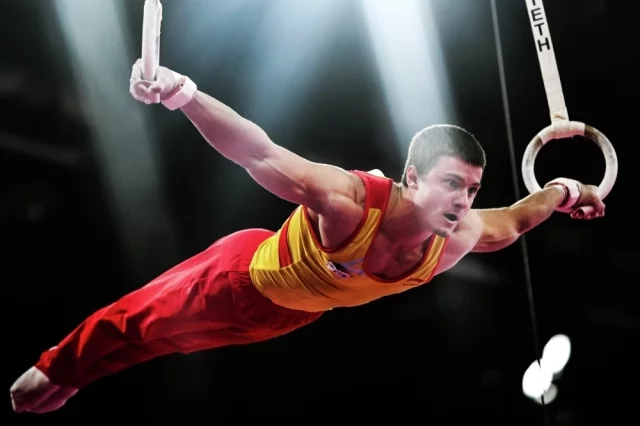 Гимнаст Илья Заика.