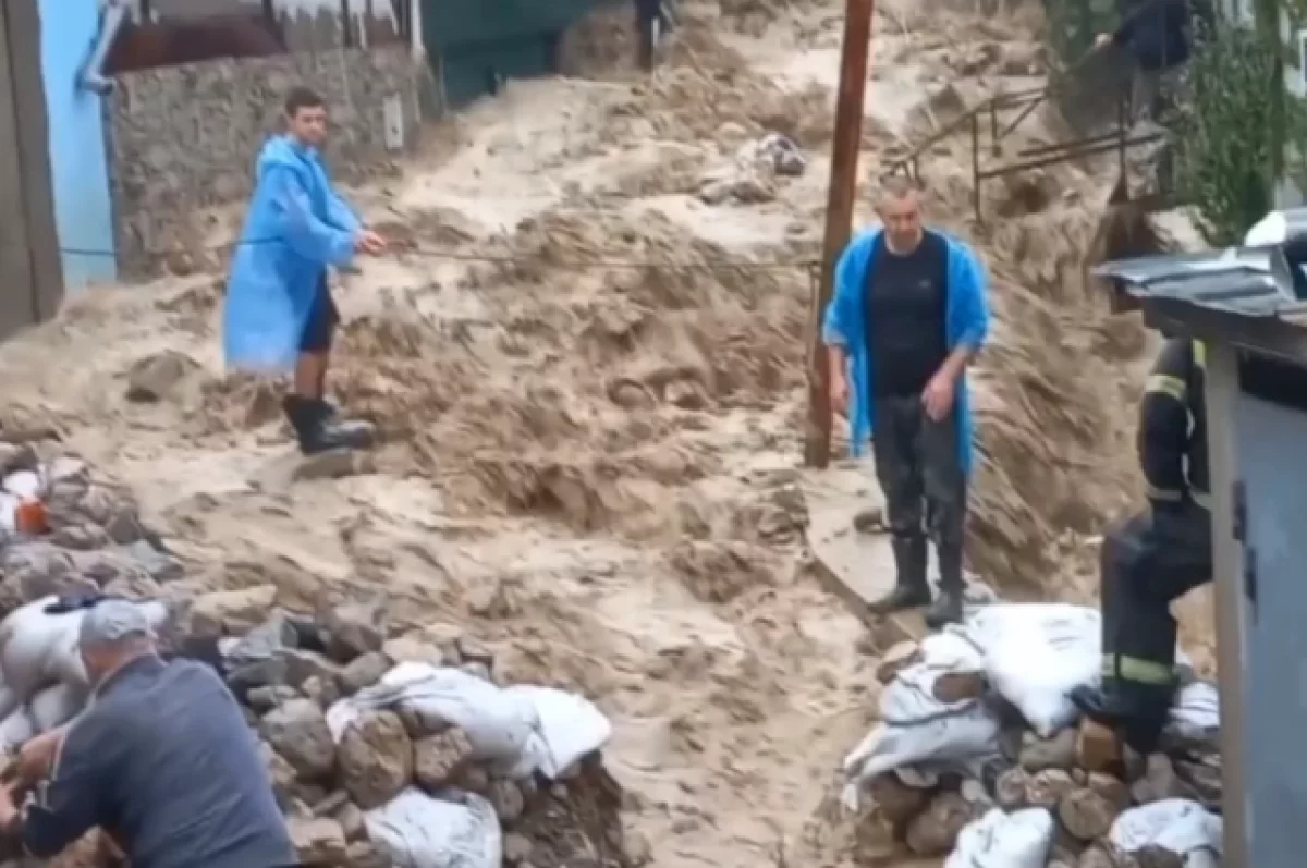 В Ялте введен муниципальный режим ЧС из-за последствий непогоды