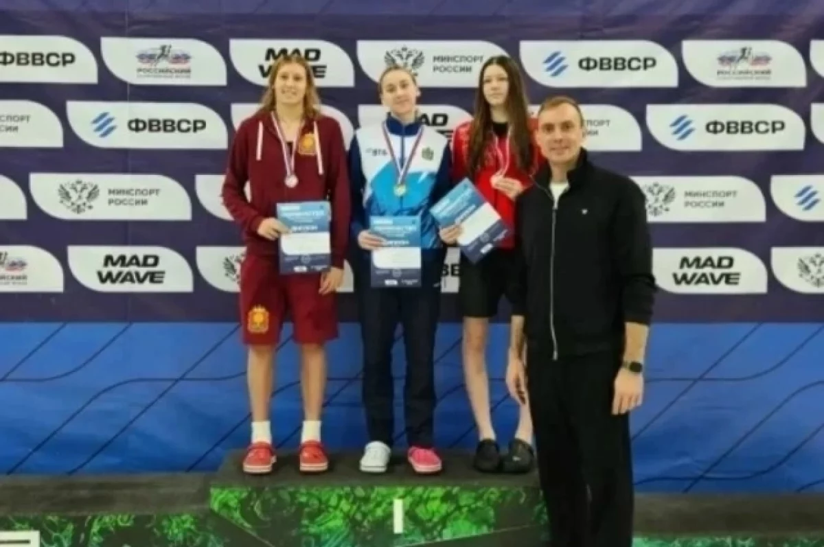 Калужские пловцы взяли 62 медали на чемпионате и первенстве ЦФО