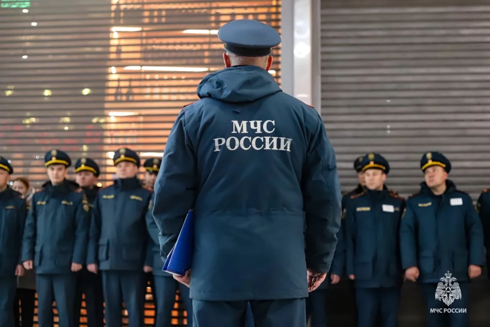 Как прошли пожарно‑тактические учения в «iMALL Эспланада» в Перми — фото