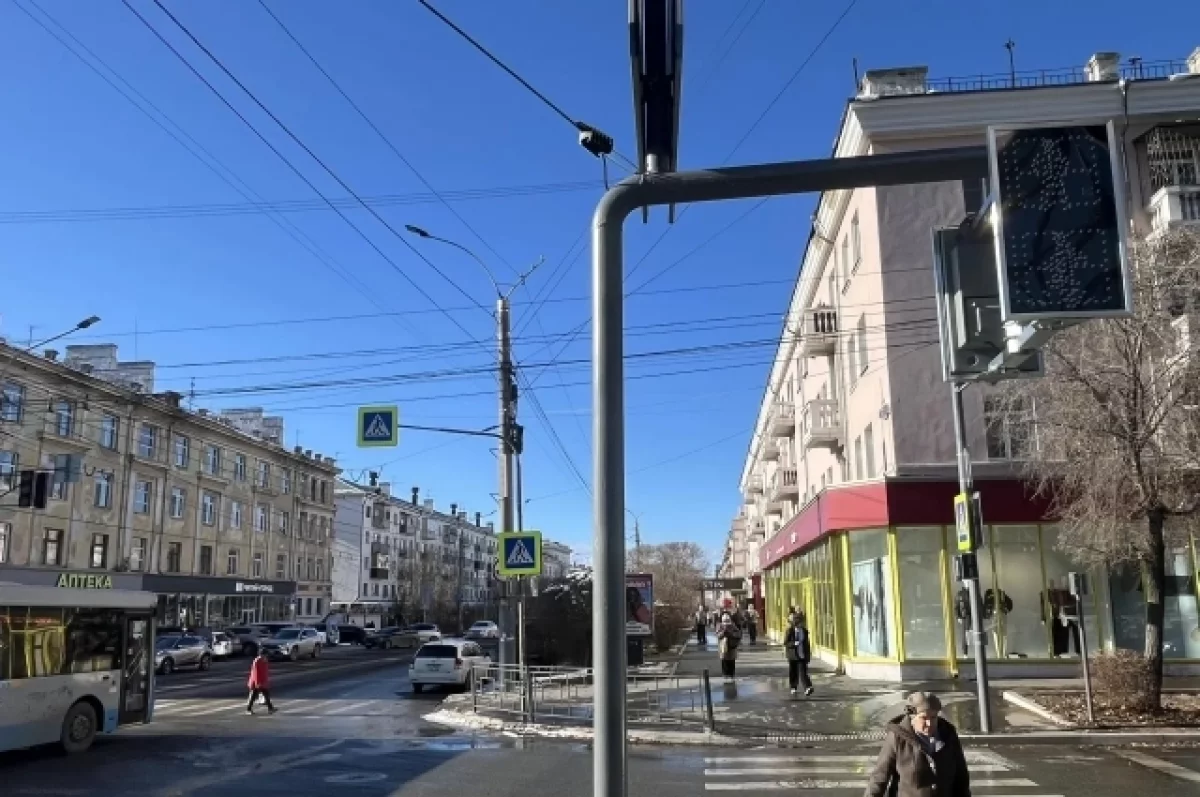 Три новых светофора сделают на перекрестках в Чите
