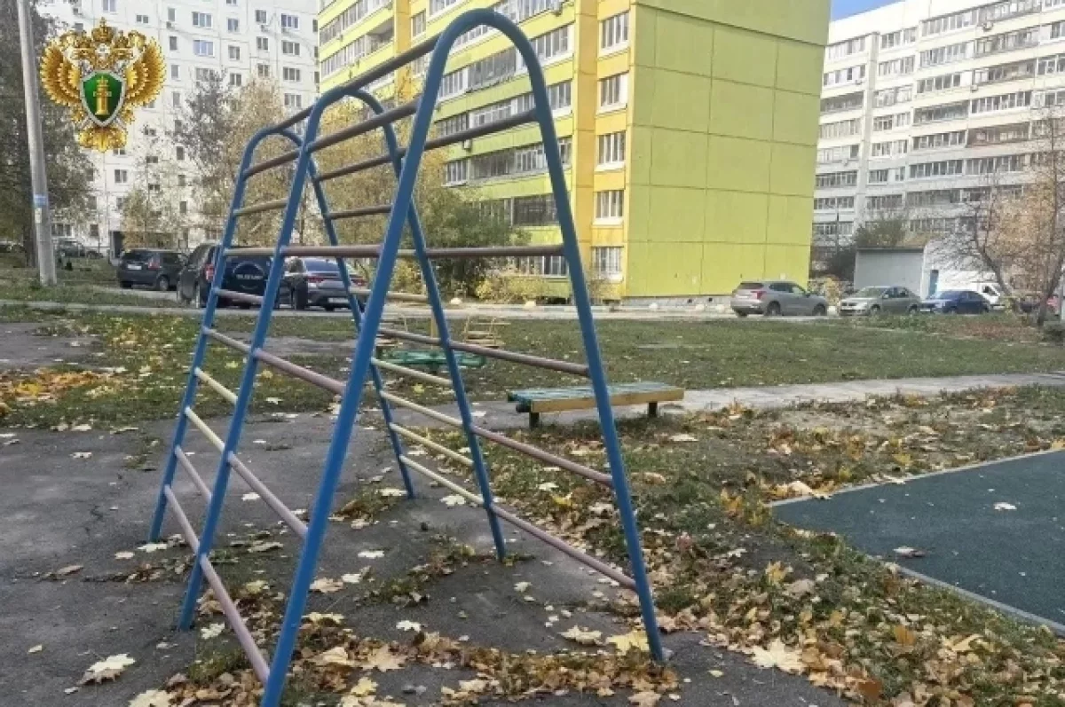 Туляк пожаловался на состояние детской площадки в прокуратуру
