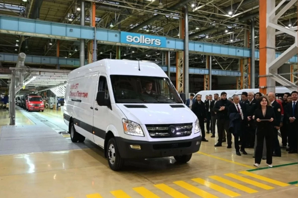 В Елабуге запустили производство фургонов и автобусов Sollers