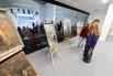 Ребят познакомили с работами учеников Московской центральной художественной школы при Российской академии художеств.