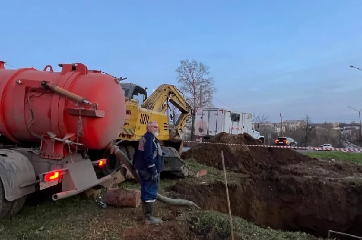 В Прикамье устраняют порыв, оставивший без воды более 16 тысяч человек