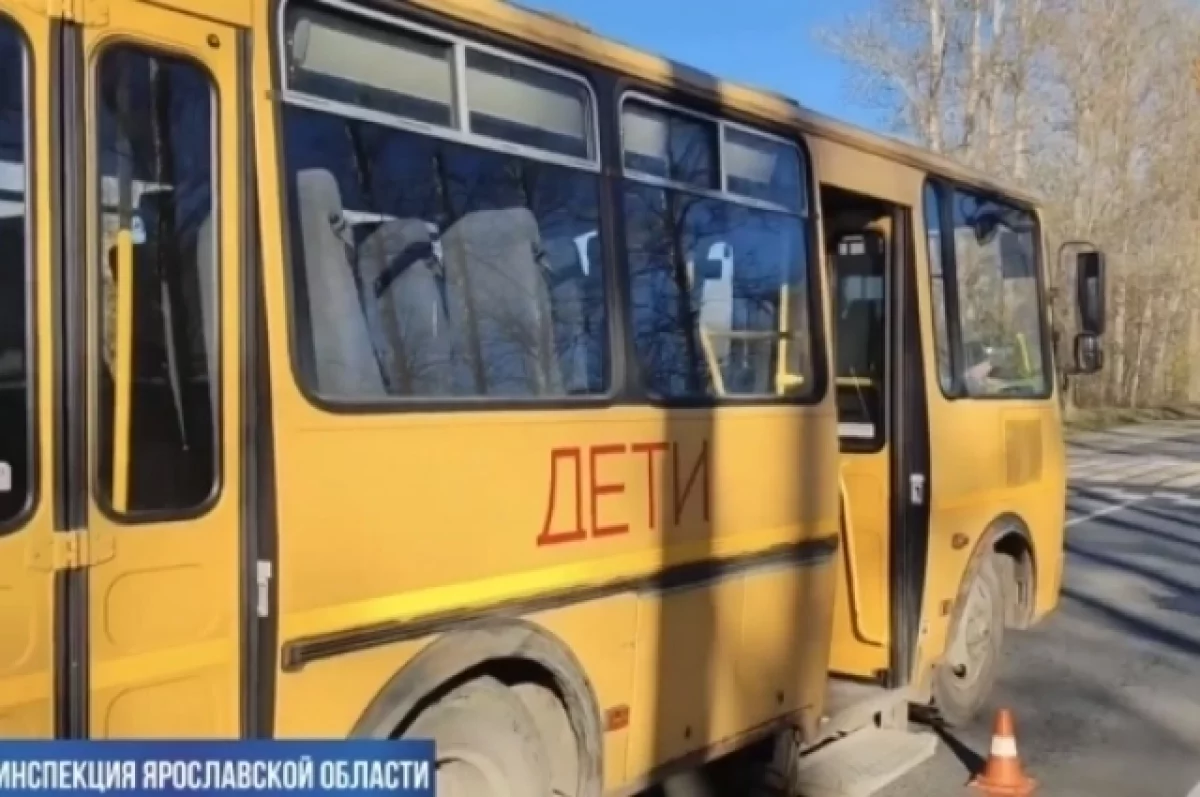 Под Ярославлем автобус сбил подростка вне пешеходного перехода