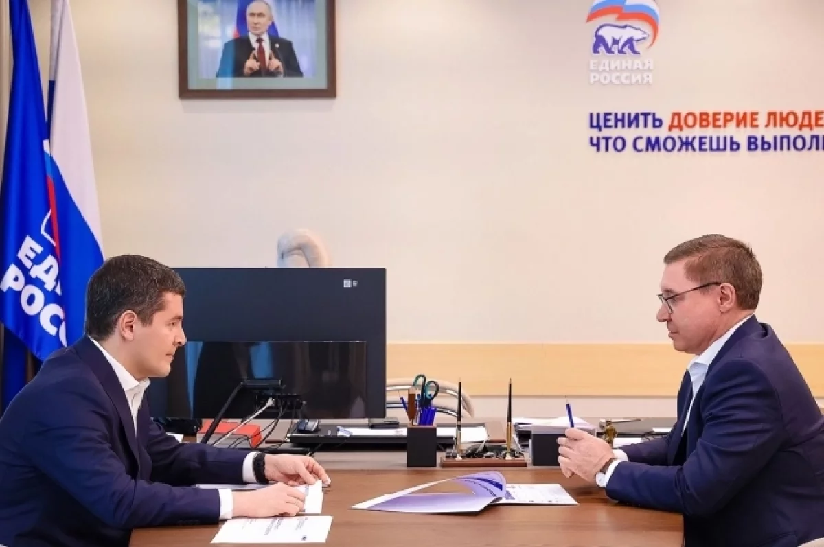 Артюхов и Якушев обсудили Народную программу на Ямале