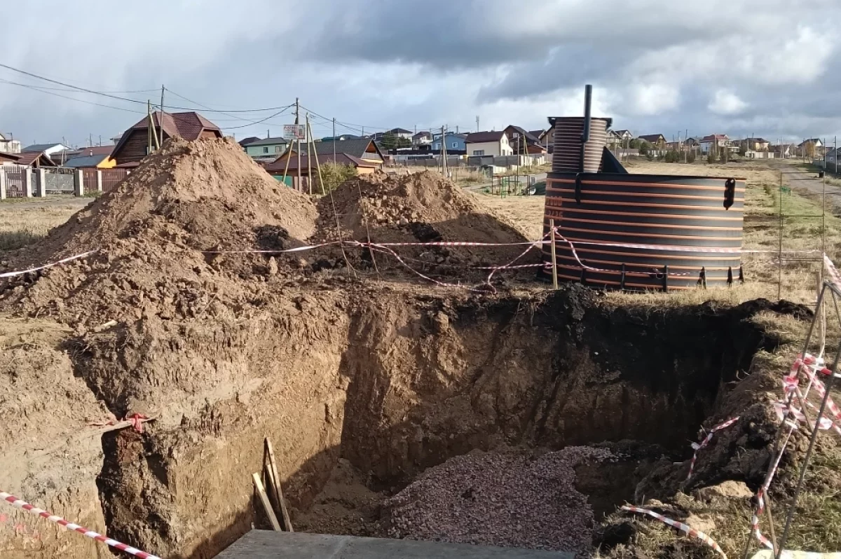В поселке Солонцы под Красноярском проложили 23 км водопровода