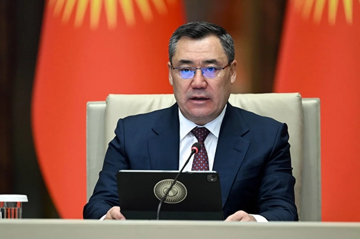 Жапаров обозначил пять принципов развития Кыргызстана до 2030 года