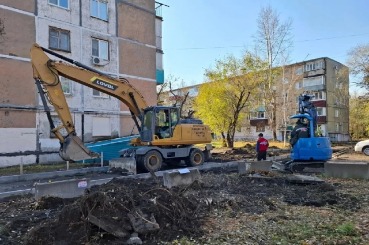 В Комсомольске-на-Амуре до конца октября отремонтируют семь проездов