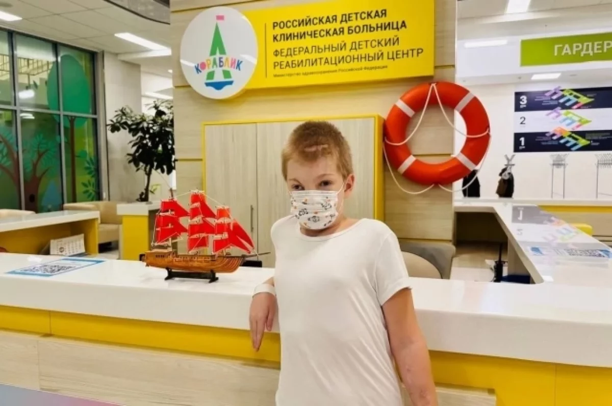 Врачи завершили основной этап лечения Вали Королева, пострадавшего от хаски