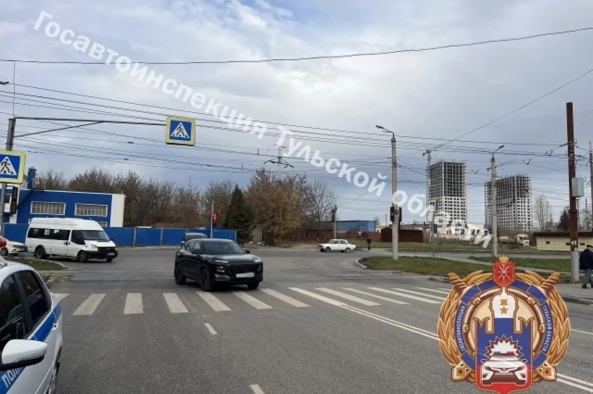 В Туле пьяный водитель сбил женщину на переходе — Госавтоинспекция