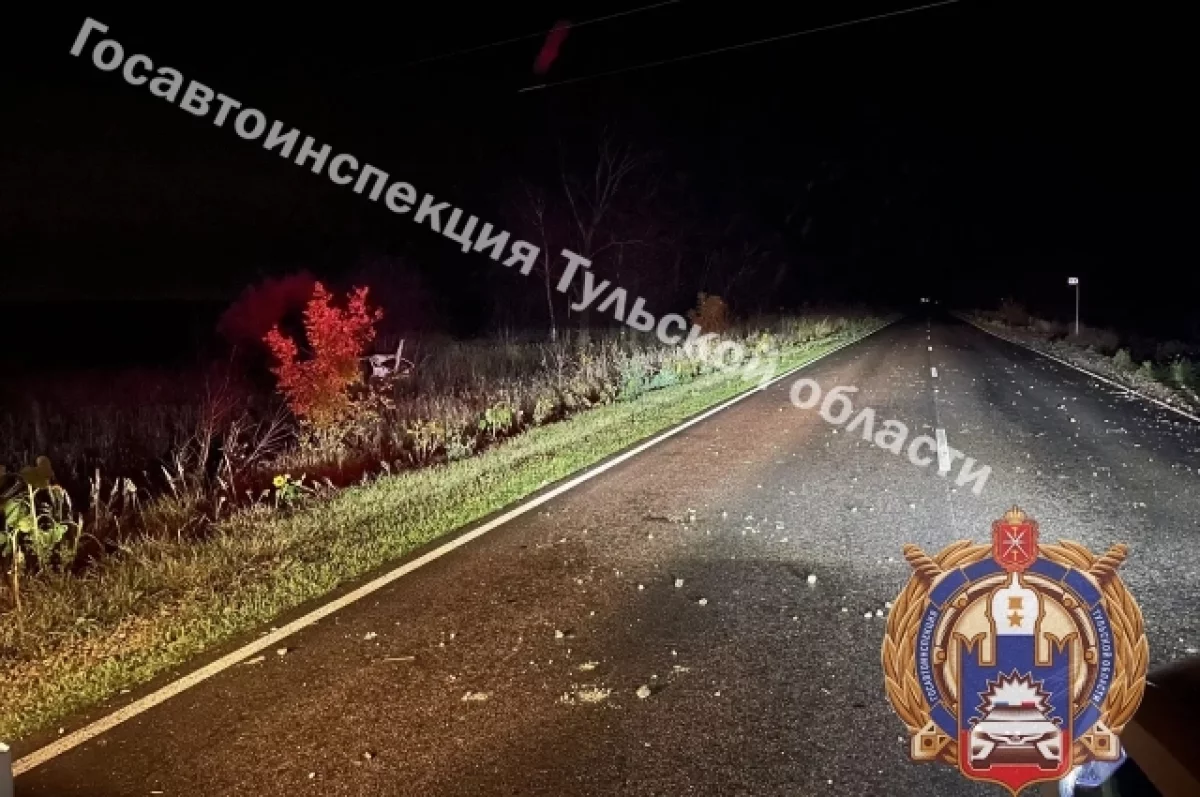 В Богородицком районе в ДТП с участием двух автомобилей пострадали двое