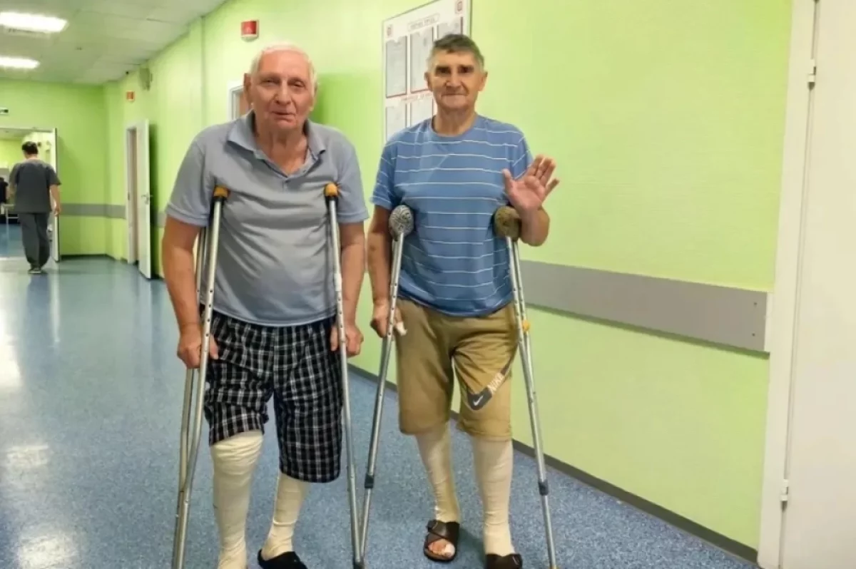 Два бывших шахтёра из Макеевки прошли лечение в Сургуте
