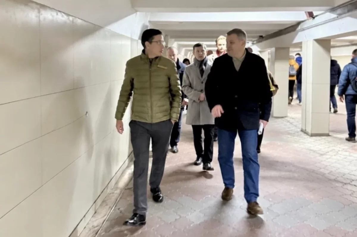 Подземный переход у Московского вокзала ждут замена проводки и ремонт