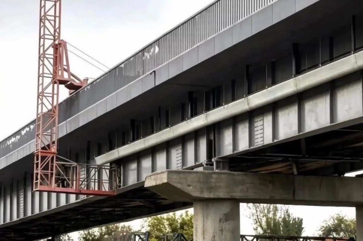 Астраханский мост через Сухой Рычан сдадут раньше срока
