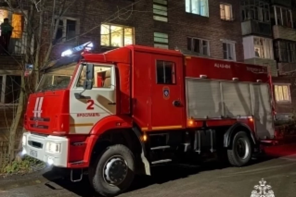 В Ярославле после гибели мужчины на пожаре начали проверку