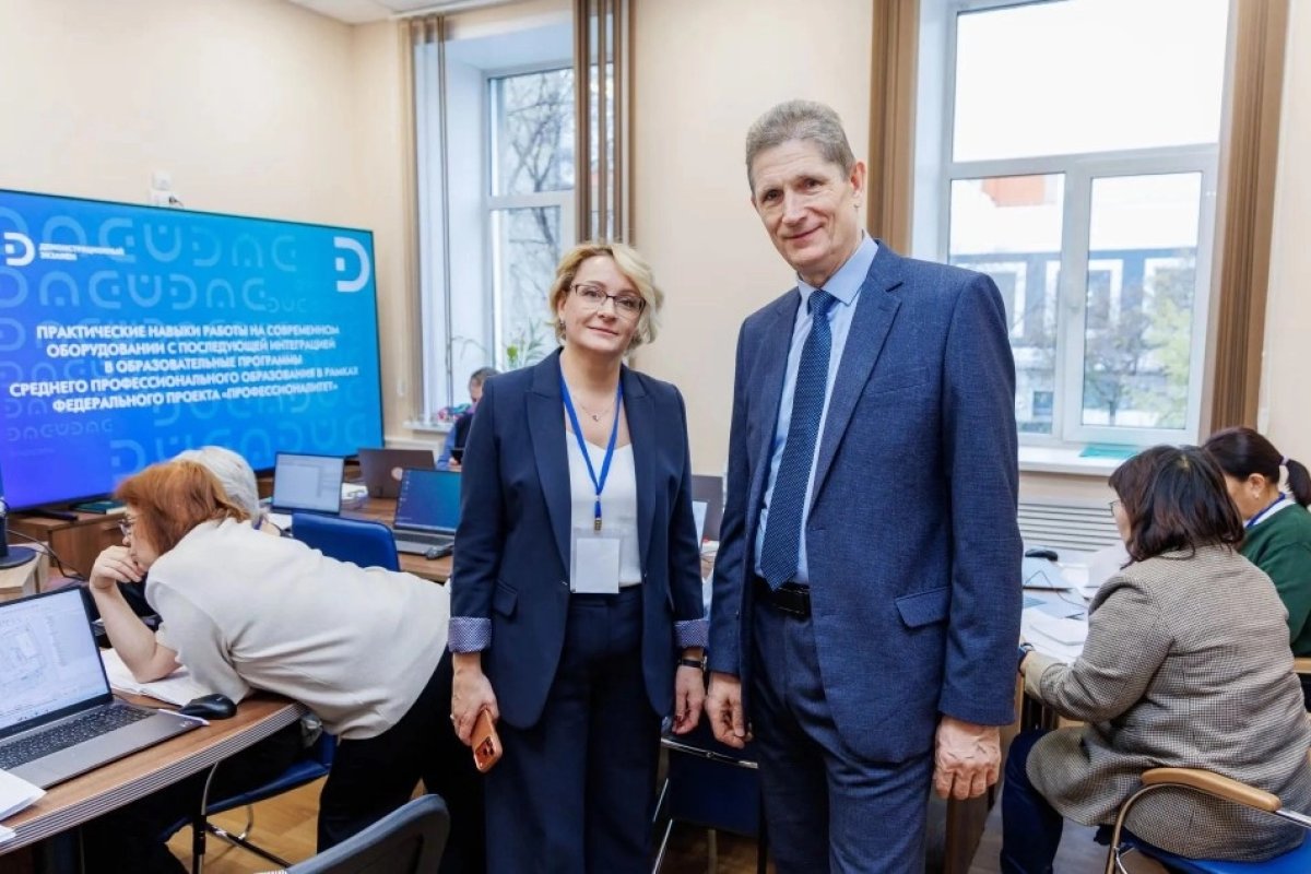 федеральной стажировочной площадкой для преподавателей СПО