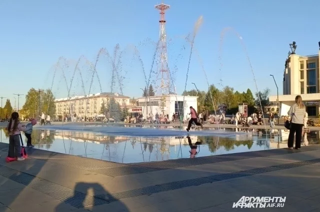 Центральная площадь в Ижевске