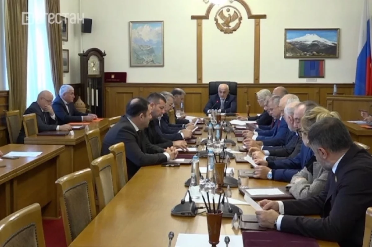 Щукин внес кандидатуру Рамазанова для одобрения на пост премьера Дагестана